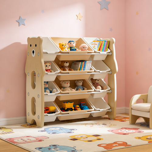 Kinderregal spielzeugregal - kinderregal,