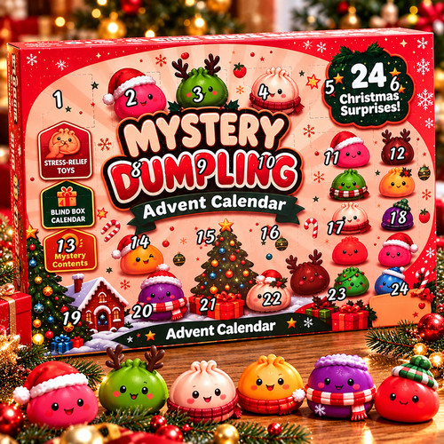Squishy dumpling kalender - squishy,