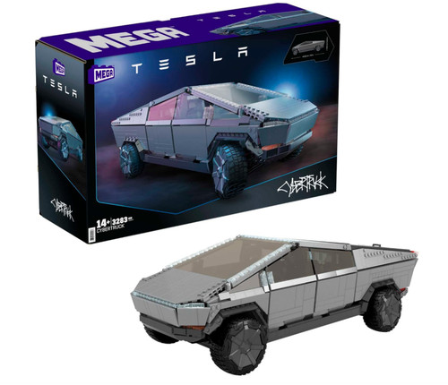 Mega tesla cybertruck bauset - mega,