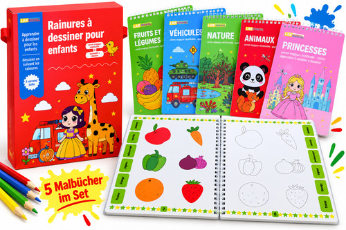 5er malbuch set - 5er,