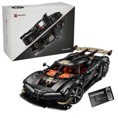 Lego technic 42232 - technic, koenigsegg