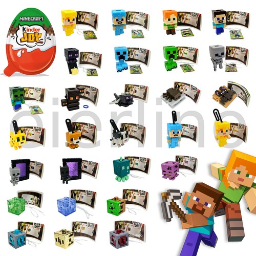 Kinder joy minecraft - minecraft, figuren