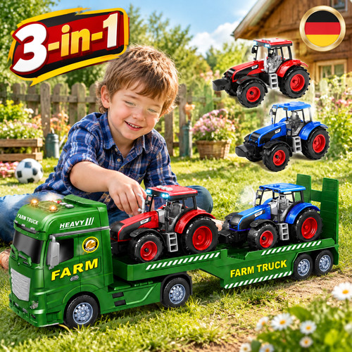 Großer lkw traktor spielzeug - lkw,