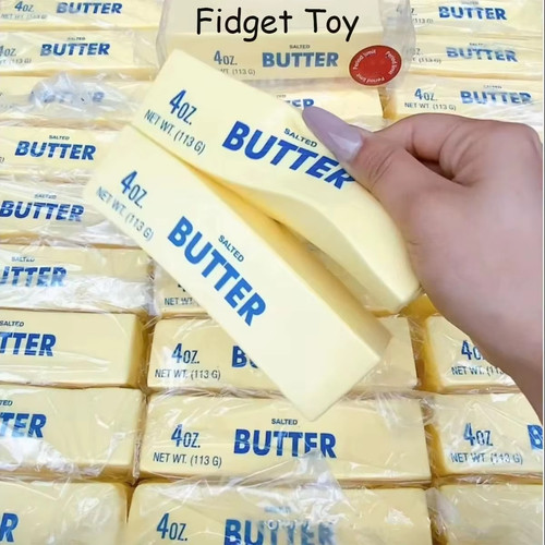 Butter stick squishy - butter,