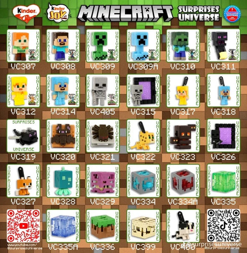 Minecraft kinder joy - kinder,