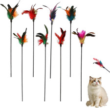 Katzenspielzeug Federangel 8