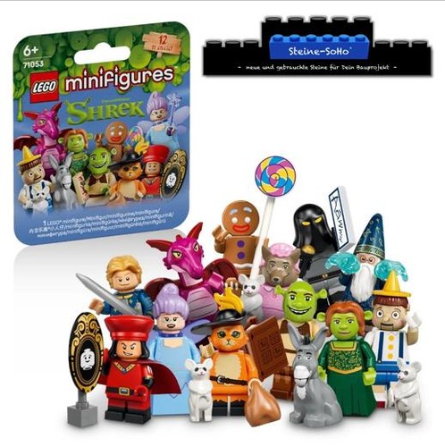 Lego minifigures satz shrek - minifigures,
