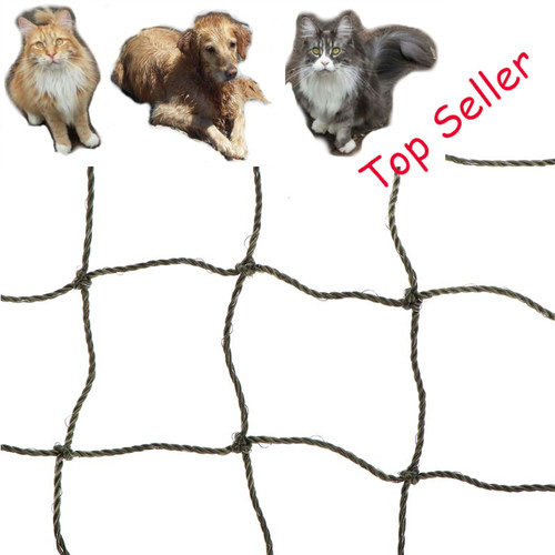 Katzenschutznetz 3m hoch - u.,