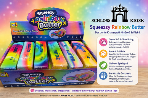 Butter squeezy rainbow - butter,