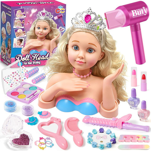 Schminkpuppe frisierkopf für - schminkpuppe,