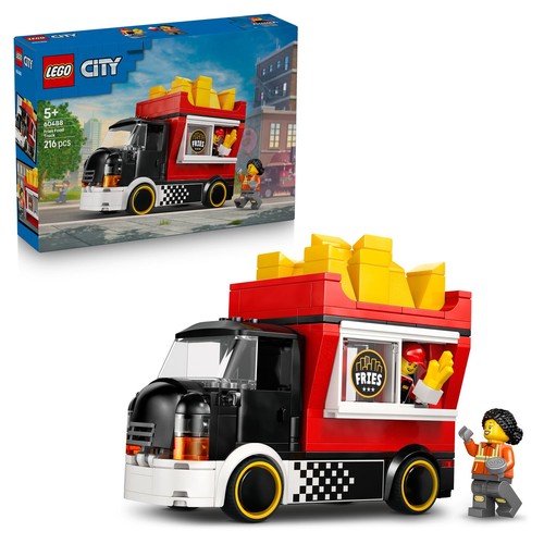 Lego city 60488 - lego, pommes-truck